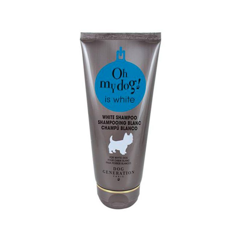 Shampooing poils blanc chien Oh my dog C7011